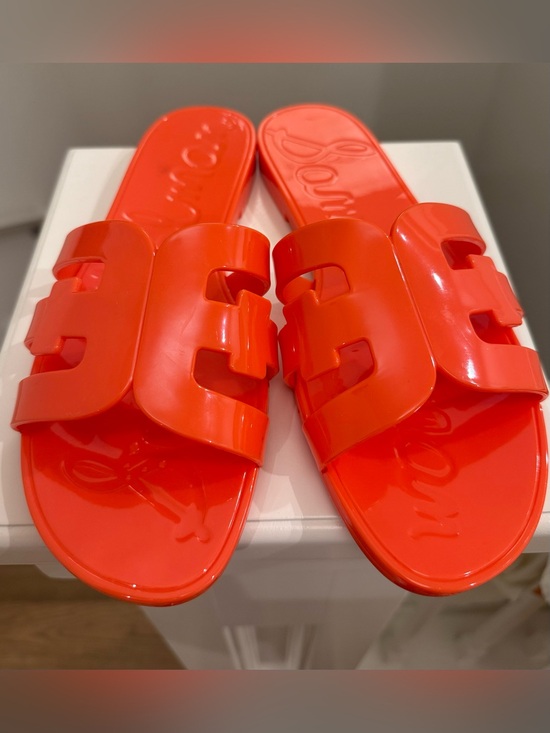 Sam Edelman Shoes - Sam Edelman Bay Jelly Slide Sandals | Neon Orange | Women’s Size 9